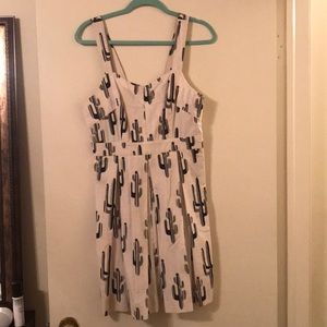 NWOT Cactus Print Dress